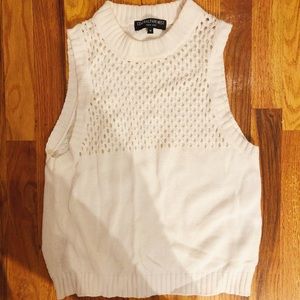 Knit tank sweater